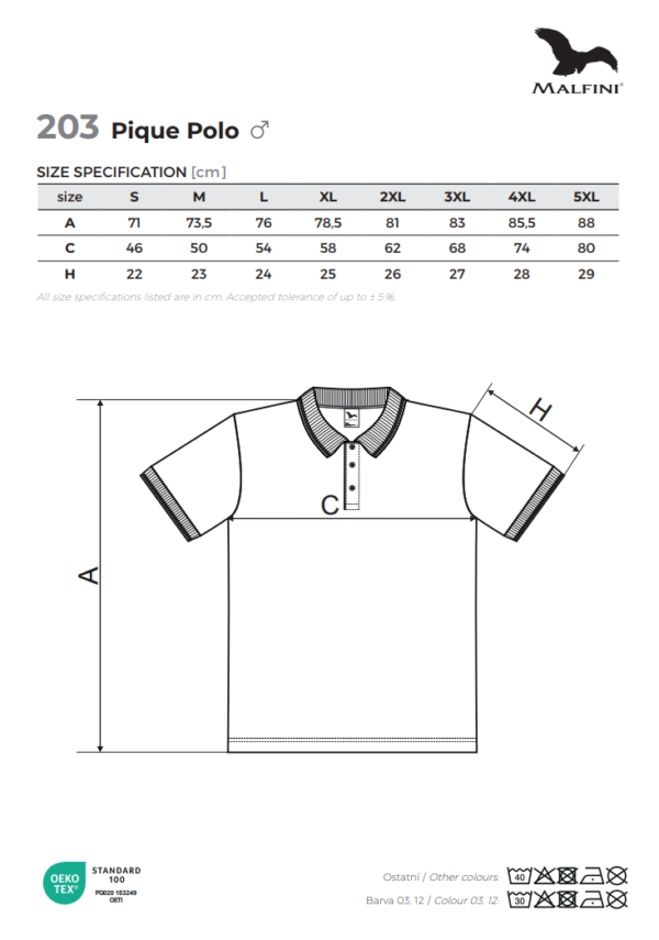 koszulka Polo WM męska [granatowa] - obrazek 2
