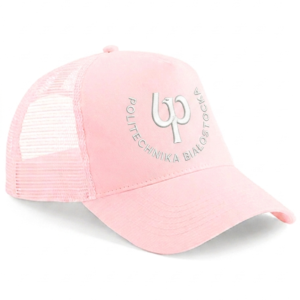 **NOWOŚĆ Czapka z daszkiem [baby pink]