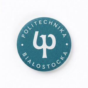 Przypinka logo PB
